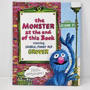 Kids Book - Sesame Street - The Monster at the End of this Book